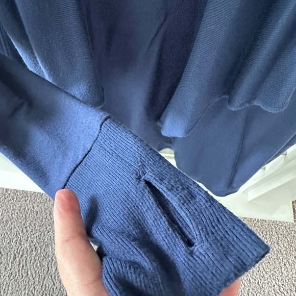 Lilly Pulitzer Elyssa Wrap Knit Cardigan Sweater Navy XXS - Picture 7 of 9